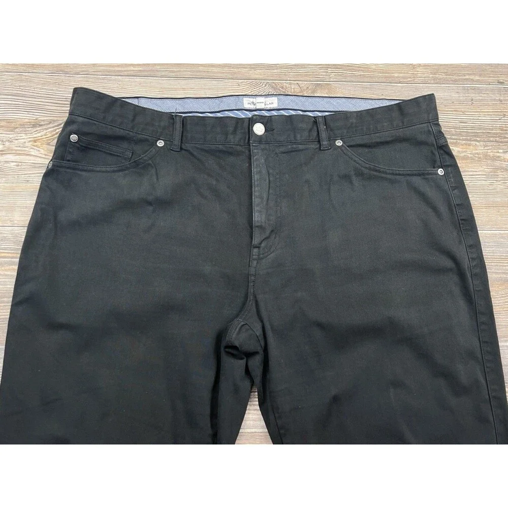 Peter Millar Black Casual‎ Chino Golf Pants Stretchy Men's 40 (ACTUAL 41/27.5)